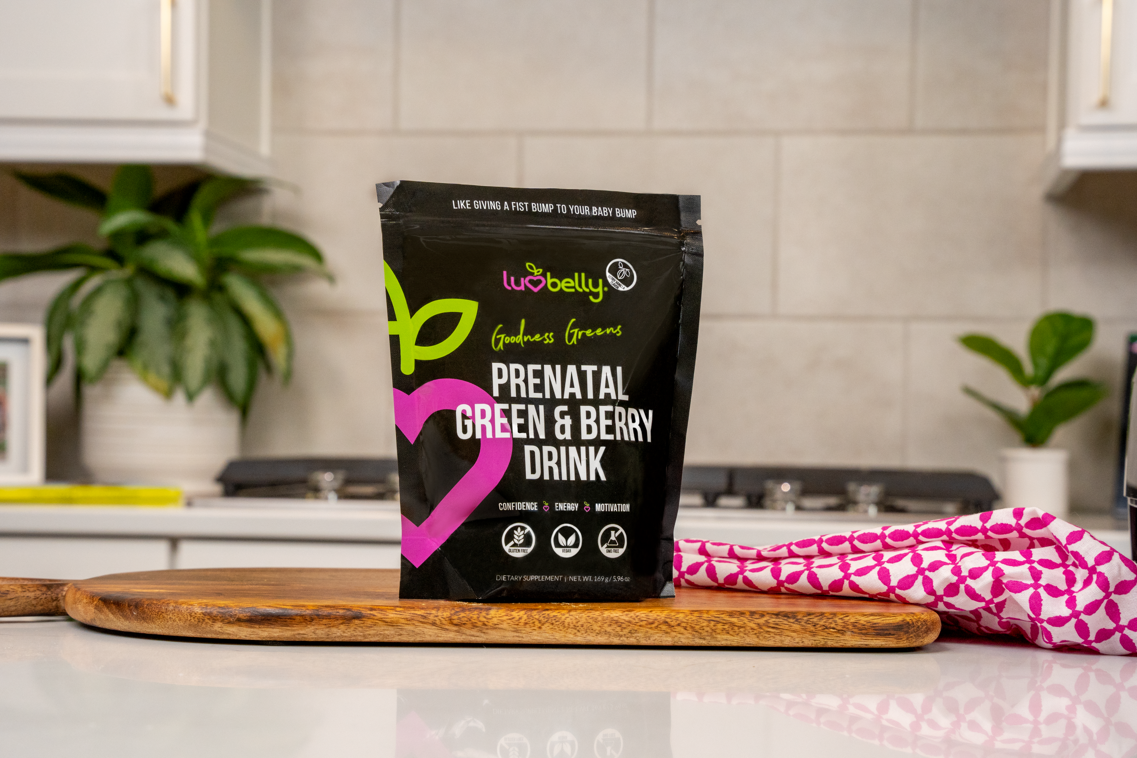 Prenatal Green and Berry Superfood Drink