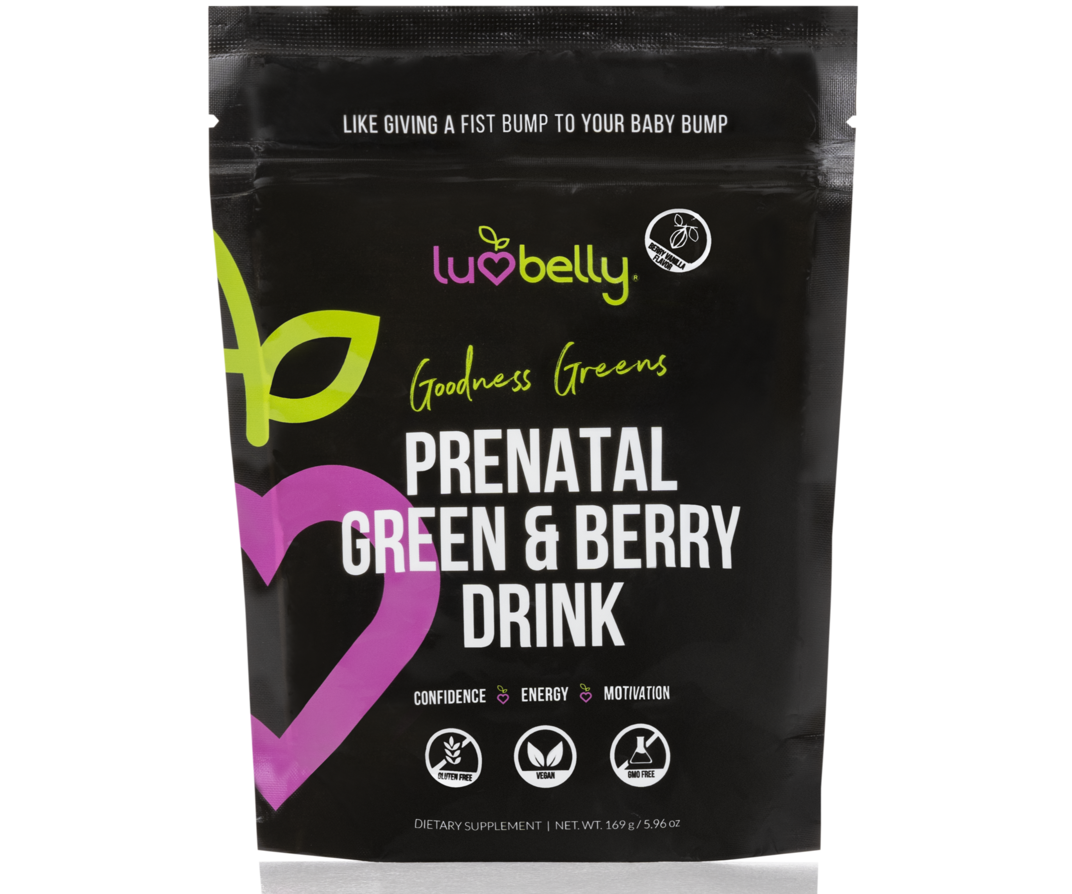 Prenatal Green and Berry Superfood Drink