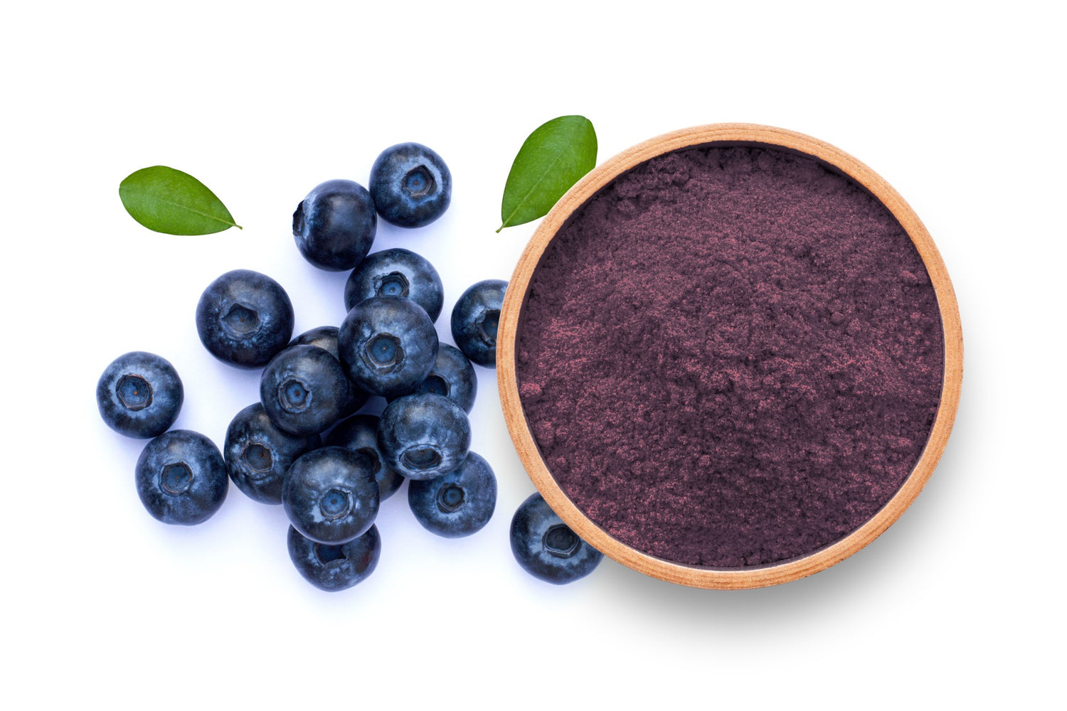 Blueberry, one of the key LuvBelly greens powder ingredients.